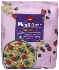 Coop Glutenfree Müsli Blueberry