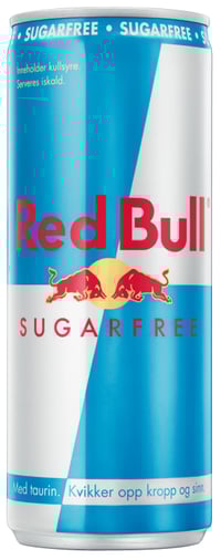 Red Bull Sukkerfri 250ml boks