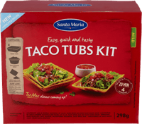 Santa Maria Taco Tubs Dinner Kit 298g