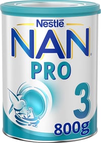 Nan Pro 3 fra 12mnd 800g Nestle