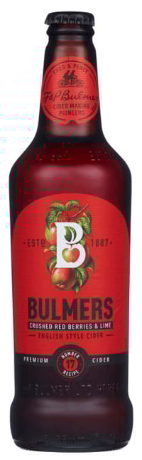 Bulmers Red Berries 0,5l flaske