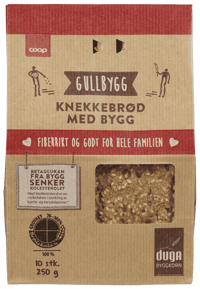 Coop Gullbygg Knekkebrød 250g