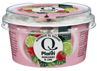 Q Planti Bringebær & Lime 150g