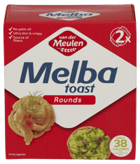 Meulen Original Melba Runde Toast 110g