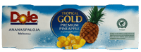 Dole Tropical Gold Ananasbiter 3stk 227g
