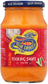 Thai Red Curry Cooking Sauce 370g Blue Dragon