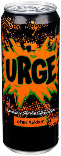 Urge uten Sukker Citrus 330ml bx