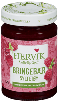 Hervik Bringebærsyltetøy 325g