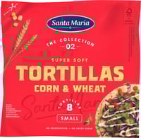 Tortilla Corn/Weat 200g St.Maria