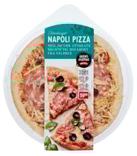 Pizza Salami Napoli&Bufarost 330g Meny