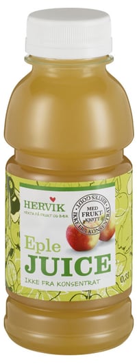 Eplejuice 0,33 L Hervik