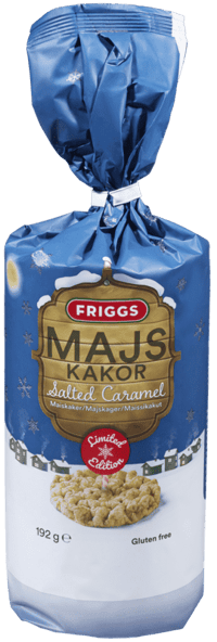 Friggs Maiskake Salted Caramel 192g