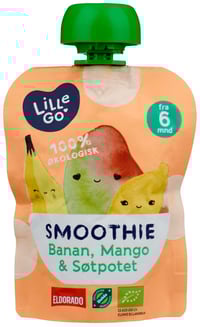 Smoothie Banan/Mango/Søtpotet 90g Lillego