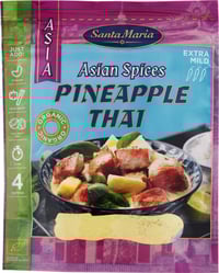Organic Asian Spices Pineappl 30g Santa Maria