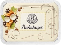 Marsipankake m/Bilde 30 Biter 3,4kg Bakehuset