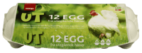 Coop Ut Egg M/L/XL 12stk