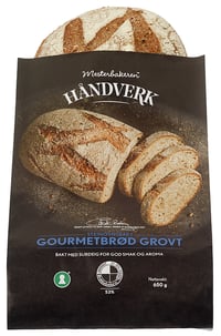 Mesterbakeren Gourmetbrød Grovt 650 g