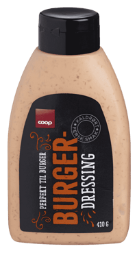 Coop Burgerdressing 410g