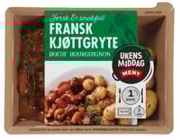 Fransk Kjøttgryte Boeuf Bourguignon 455g Meny