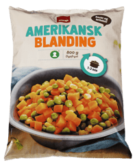 Coop Amerikansk Blanding 800g