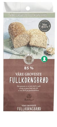 Fullkornsbrød 500g Våre Groveste
