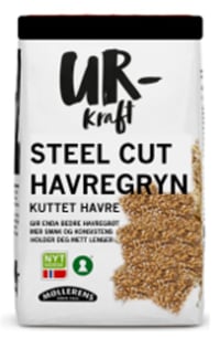 Havregryn Steel Cut 1050g Urkraft