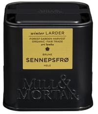 Sennepsfrø 70g Gule Mill&mortar