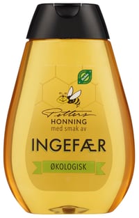 Honning Økologisk Ingefær 350g Flytende Petters