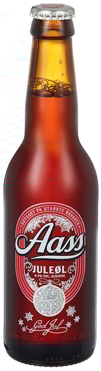 Aass Juleøl 0,33l flaske