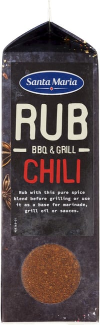 Bbq Rub Chili 500g Santa Maria
