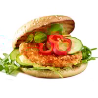 Kyllingburger Sprøpanert 75g Slåtto