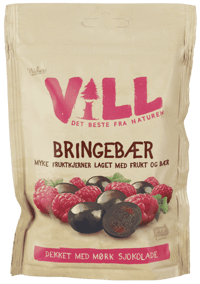 Nidar Vill Fruktkjerner Bringebær 140g