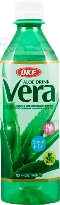 Aloe Vera Drink Sukkerfri 0,5l flaske Okf