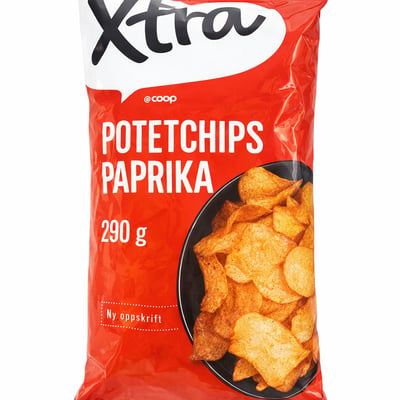 X-tra Potetchips Paprika