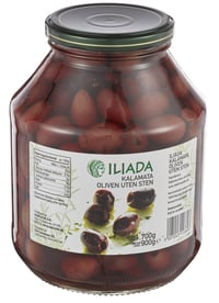 Kalamata Oliven u/Sten 1.7kg Iliada