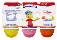 Danonino Mix Frukt 6x50g, 300g