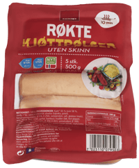 Coop Kjøttpølser uten Skinn 500g