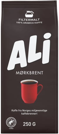 Ali Mørkbrent Filtermalt 250g