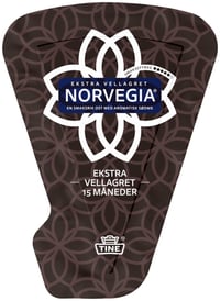 Norvegia m/Skorpe Ekstra Vellagret Ca550g Tine