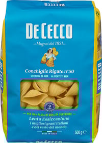 Conchiglie 500g De Cecco