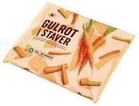 Norsk Gulrot Kvartert 400g Fryst Rema 1000