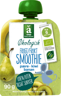 Änglamark Smoothie Pære/Banan/Kiwi 90g