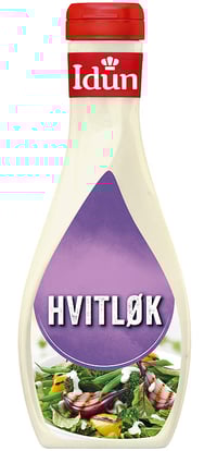 Hvitløksdressing 440g Idun