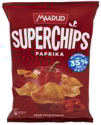 Superchips Paprika 140g Maarud