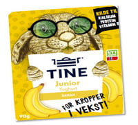 Junior Yoghurt Banan 4x125g Tine