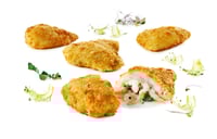 Rødspette Panert Reker og Broccoli