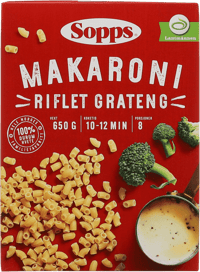 Sopps Riflet Grateng Makaroni 650g