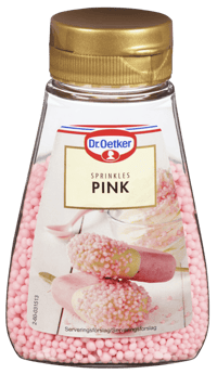 Dr. Oetker Pink Strøssel 125g