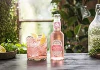 Tonic Water Pink Rhubarb 0,2l flaske Fentimans