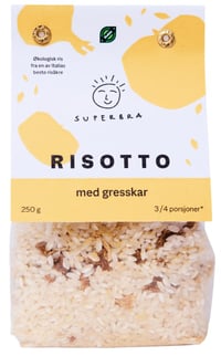 Risotto m/Gresskar Økol 250g Superbra